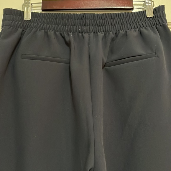 Zara Buttoned Straight Leg Pants in Navy. Size XL - Picture 8 of 8